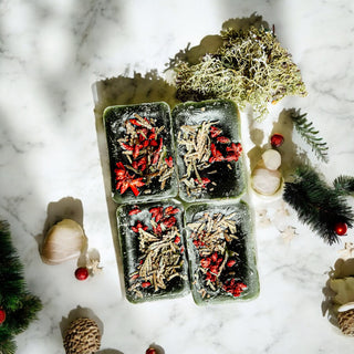 Christmas fragrances, cedar scents, botanical wax melts, farmhouse décor, holiday gifts, winter home fragrance, cozy cabin scents, and premium soy wax melts
XL Wax Melt Size for Christmas Gifts
Perfect for wax warmers and electric melters
Made in the USA by a woman-owned small business