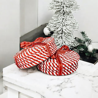 Candy Cane Coaster 4pk