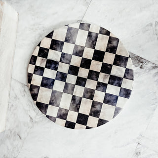 luxury hostess ceramic coasters courtly check black white checkered gingham pattern floral design cork backing gift
bridal shower gift ceramic coasters courtly check black white checkered pattern luxury floral cork back