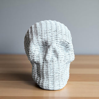Bulk october decor skull heads rattan basketweave texture neutral brown white halloween fall table accent wicker style
luxury halloween decor skull heads rattan basketweave style neutral brown white fall gothic accent wicker texture gift