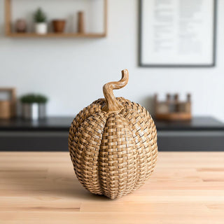 weather resistant resin pumpkins rattan basketweave style 3 sizes fall decor durable autumn centerpiece wicker texture
rustic chic resin pumpkins rattan basketweave texture fall decor 3 sizes neutral autumn centerpiece wicker style
