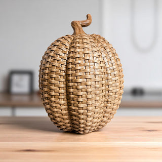 resin pumpkin collection rattan basketweave style 3 sizes fall decor neutral autumn centerpiece wicker texture set
upscale fall decor resin pumpkins rattan basketweave texture 3 sizes neutral autumn centerpiece wicker style