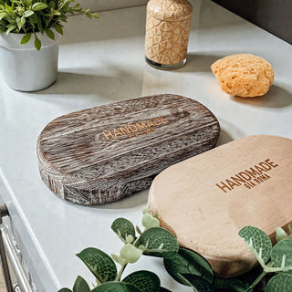 rustic wooden catch all dish with floral decor
natural wood minimalist trinket tray styling
compact wooden tray for rings and earrings
decorative wooden bowl for coffee table accessories
rustic distressed wood tray home decor flatlay