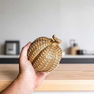shatterproof resin pumpkins rattan basketweave style fall decor 3 sizes neutral autumn centerpiece wicker texture
boho fall decor resin pumpkins rattan basketweave style 3 sizes neutral autumn centerpiece wicker texture
