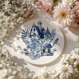 Chinoiserie Halloween Coasters