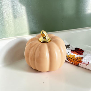 ceramic pumpkins in soft tones for minimalist fall decorating
elegant neutral pumpkin decor set for halloween and thanksgiving
pastel ceramic pumpkins for modern farmhouse fall decor
neutral pumpkin decor set for coffee table autumn styling
ceramic pumpkin trio for chic fall home decoration
modern neutral pumpkins with gold stems for fall decor