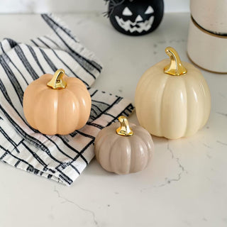 Bulk autumn table decor ceramic pumpkins gold accents
fall centerpiece pumpkin decor neutral tones
pumpkin decor for fall coffee table styling
autumn home decor pumpkins ceramic set
fall decorating ideas with neutral pumpkins
pumpkin decor for entryway fall styling
autumn shelf decor ceramic pumpkin set wholesalers