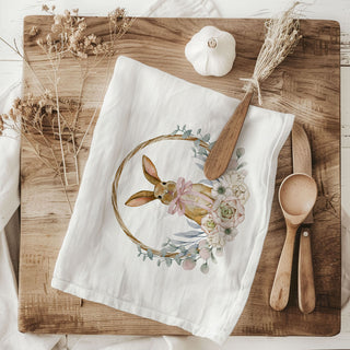 Rustic Bunny Towel