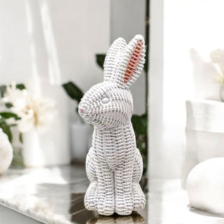 tall bunny statue
tabletop bunny figurine
bunny centerpiece
bunny decorations easter
bunny table decorations
bunny home decorations
easter bunny centerpiece ideas
spring decor home
handmade easter bunny
basketweave bunny