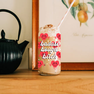 Bulk Unique glass cups for inspirational Valentine’s Day gifts.
Empowering and stylish 20oz glass cup for women’s celebrations wholesale USA