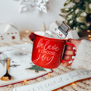 Believe & Joy Mug