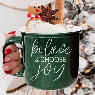 Believe & Joy Mug