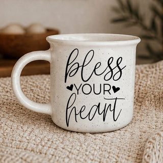bless your heart mug
southern saying coffee cup
southern charm ceramic mug
sweet sass coffee cup