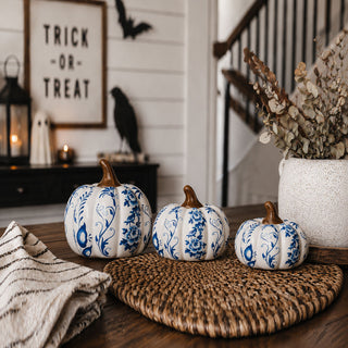 Blue White Pumpkin | PRE-ORDER