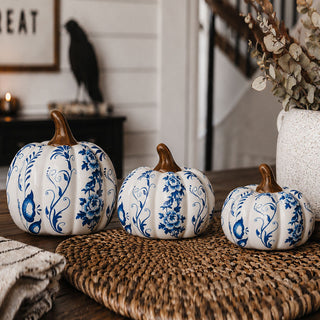 Blue White Pumpkin | PRE-ORDER