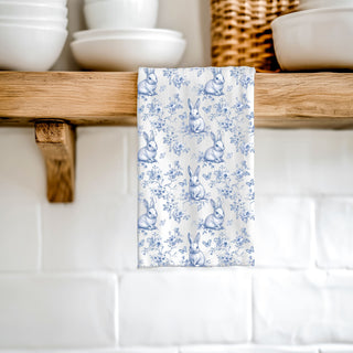 Blue toile rabbit kitchen towel farmhouse chic
Easter table decor blue white bunny kitchen towel
Shabby chic blue bunny kitchen towel spring
Coastal blue white rabbit kitchen dish towel Easter