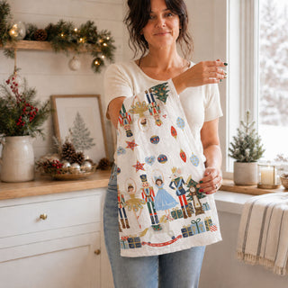 nutcracker themed home kitchen accessory gift
cozy winter kitchen decor christmas towel
elegant festive kitchen towel for holiday hosting
absorbent flour sack christmas kitchen towel nutcracker
decorative and functional christmas dish towel
holiday towel for baking and kitchen use festive design
cotton christmas dish towel soft and durable