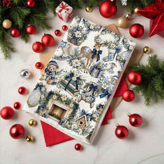 heirloom style Christmas kitchen towel
timeless Christmas tea towel
classic Christmas kitchen towel
traditional blue Christmas decor
blue Christmas decorations for kitchen
blue and cream Christmas decor
navy and ivory Christmas kitchen towel
white and blue holiday kitchen towel
neutral Christmas kitchen towel with blue
unique Christmas kitchen towel
cute Christmas kitchen towel
pretty Christmas tea towel
aesthetic Christmas kitchen decor
cozy Christmas kitchen towel
cozy winter kitchen decor
