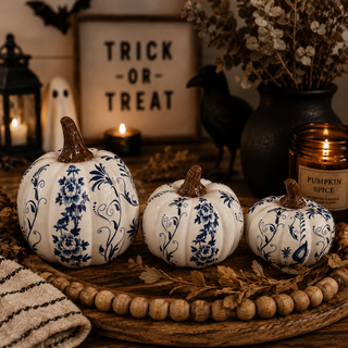 fall decor gift blue and white pumpkins set
housewarming gift autumn decor pumpkin set
chinoiserie decor gift blue white pumpkins
neutral fall decor gift pumpkin set
thanksgiving gift blue white pumpkin decor
gift idea fall home decor pumpkins elegant