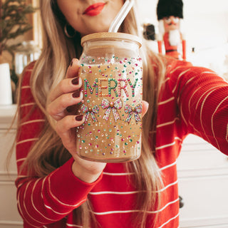 Sequin MERRY 17oz