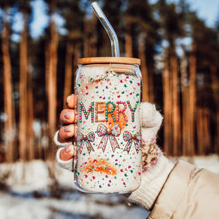 Sequin MERRY 17oz