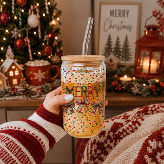 Sequin MERRY 17oz