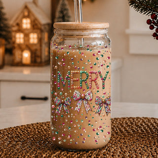 Sequin MERRY 17oz