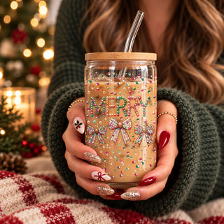 Sequin MERRY 17oz