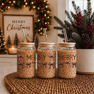 Sequin MERRY 17oz