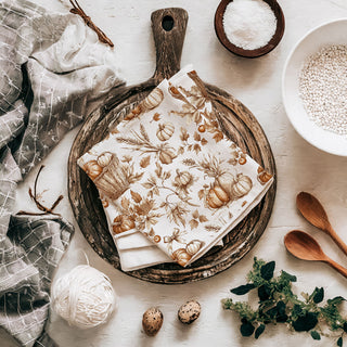 neutral fall pumpkin towel for coffee bar decor
autumn housewarming gift pumpkin print kitchen towel
pumpkin spice kitchen decor towel with harvest design
elegant pumpkin and leaf pattern fall dish towel
fall kitchen accent towel featuring pumpkins and wheat