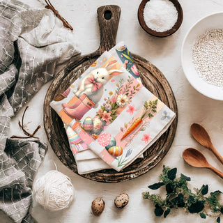 Hand illustrated watercolor kitchen towel spring bunny
Museum style Easter towel watercolor brushstroke art
Gallery quality watercolor kitchen towel spring bunny
Watercolor print Easter towel bunny tulips basket