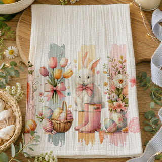 Spring bunny floral kitchen towel cottagecore decor
Watercolor art kitchen towel Easter spring farmhouse
Pastel brushstroke bunny dish towel spring decor
Easter watercolor kitchen towel bunny tulips eggs