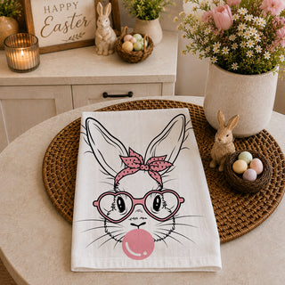 Country spring rabbit kitchen towel
Easter bunny towel for cozy farmhouse
Rabbit tea towel for cottage kitchen
Spring bunny decor for country home
Easter bunny farmhouse kitchen accessory
Pink farmhouse Easter kitchen decor
Farmhouse bunny towel with pink accents
Country bunny kitchen towel with glasses
Cottage bunny kitchen towel blowing bubble gum
Cute cottagecore rabbit tea towel
Spring cottage bunny kitchen accessory
Easter bunny decor for white kitchen
Easter bunny decor for neutral kitchen
