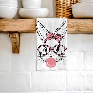 Wholesale Pink heart sunglasses Easter towel bunny design
Retro glasses bunny kitchen towel bubblegum bubble
Bow bandana bunny dish towel pink heart glasses
Bubblegum chewing bunny kitchen towel Easter modern