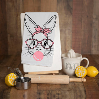 Wholesale easter boutique funny towel
limited edition bunny towel wholesale
spring gift towel for retailers
farmhouse chic easter towel
easter kitchen towel for mom gift
cute kitchen towel retail display