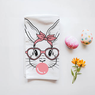 easter gift towel for women
pink easter bunny kitchen accessory
farmhouse spring bunny towel
pastel easter kitchen towel
easter home decor for spring 2026