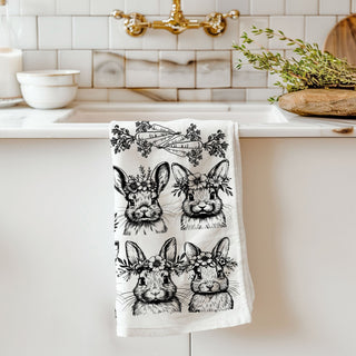 Vintage country bunny kitchen towel black white carrot
Shabby farmhouse bunny dish towel botanical floral Easter
Cottagecore aesthetic bunny kitchen towel vintage spring
French farmhouse bunny towel black white botanical Easter