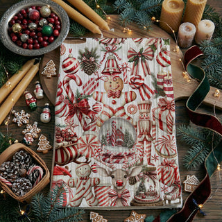 Wholesale traditional christmas kitchen towel vintage holiday candy design
classic red and white christmas decor kitchen towel
nostalgic christmas kitchen towel candy cane and ornaments
timeless christmas dish towel festive holiday kitchen decor
old fashioned christmas kitchen towel sweet holiday theme