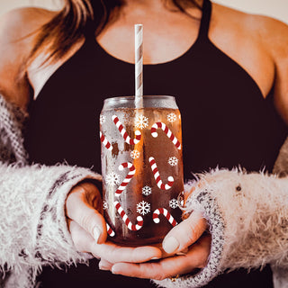 Bulk christmas glass cup with lid
Christmas glass cup - with straw - with lid
Christmas glass coffee cup