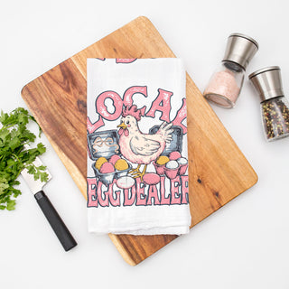 Farm to table kitchen decor Easter towel chicken eggs
Chicken enthusiast humor Easter towel egg dealer
Rural life pride kitchen towel chicken egg dealer
Farm animal humor Easter towel chicken egg dealer local egg dealer kitchen towel
funny chicken dish towel farmhouse