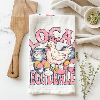 Chicken owner gift kitchen towel egg dealer humor
Backyard chicken keeper Easter towel egg dealer
Homesteader gift kitchen towel chicken egg dealer
Farm life enthusiast Easter towel chicken eggs humor