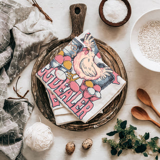 Chicken owner kitchen towel local egg dealer funny
Farmhouse Easter towel chicken egg dealer humor
Homesteading kitchen towel funny chicken eggs spring
Farm fresh humor kitchen towel chicken egg dealer
