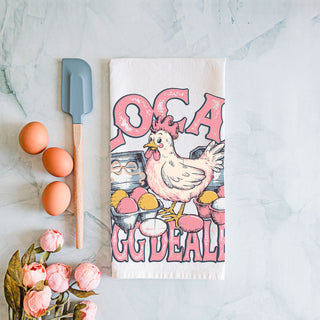 Retro farm kitchen towel chicken egg dealer humor
Farmhouse lifestyle Easter towel chicken eggs funny
Vintage country humor kitchen towel chicken egg dealer
Cottage style farm Easter towel chicken eggs design