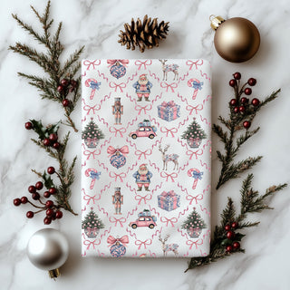 Christmas kitchen essentials gift towels
Pink blue Christmas kitchen towels with hanging loop
Oversized holiday kitchen towels oversized