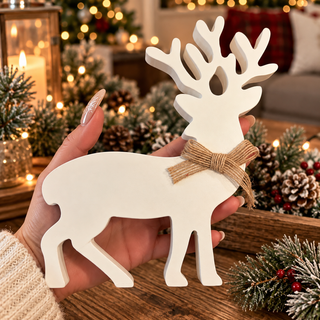 white wooden Christmas reindeer decorations wholesale
wooden reindeer Christmas decor set
farmhouse Christmas reindeer decorations