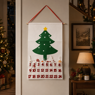 functional Christmas wall decor
interactive holiday decoration
Christmas countdown decoration
Christmas calendar decoration
festive family wall decor
decorative Christmas countdown
Christmas tree wall calendar
holiday wall calendar decoration
Christmas pocket wall hanging
Christmas tree pocket organizer
Advent pocket organizer
December Christmas wall calendar
fabric Christmas wall calendar
handmade holiday wall calendar