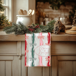 Aesthetic Christmas kitchen decor
Christmas kitchen decor pink red green
Holiday kitchen accents color palette
Christmas kitchen towel multicolor
Festive kitchen towel color design