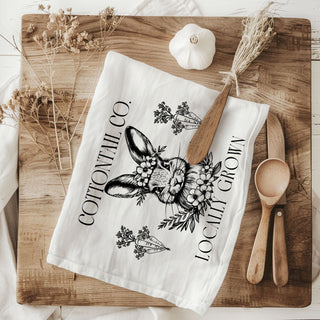 Victorian botanical bunny kitchen towel vintage farmhouse
French country bunny towel black white botanical Easter
English cottage bunny kitchen towel vintage rustic
Shabby chic bunny dish towel botanical black white