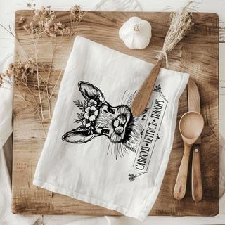 Vintage apothecary bunny kitchen towel farmhouse Easter
Rustic cottage bunny towel botanical illustration spring
Farmhouse chic bunny kitchen towel vintage black white
Country cottage bunny dish towel botanical Easter rustic