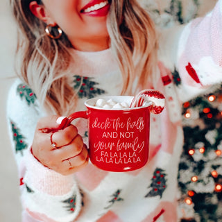 funny Christmas mom coffee mug
mom holiday survival mug
Christmas chaos mom life mug
funny mom Christmas gift idea
holiday parenting humor coffee cup
Christmas family drama coffee mug
mom needs coffee Christmas mug
Funny Christmas Coffee Mug | Deck The Halls And Not Your Family Ceramic Holiday Mug | Red & Green Christmas Gift Cup